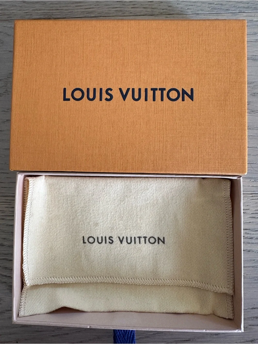 Louis Vuitton Monogram Enveloppe Carte de Visite Card Holder Unisex Full Set